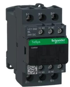 CONTACTOR TESYS 32A 1NA+1NC 10/20HP 220/440VAC BOB. BAJO CONSUMO 24VDC