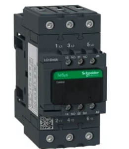 CONTACTOR EVERLINK 40A 1NA+1NC 15/30HP 220/440V BOB-24V. 50/60HZ