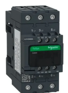 CONTACTOR EVERLINK 50A 1NA+1NC 20/40HP 220/440V BOB-24V. 50/60HZ