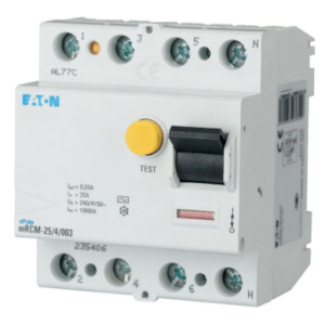 INTERRUPTOR DIFERENCIAL 4P 25A 30MA TIPO A 50 HZ SUPERINMUNIZADO (MRCM-25/4/003-A)