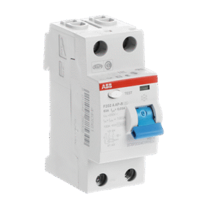 INTERRUPTOR DIFERENCIAL 2X63A 30MA F202 AC-25/0.03
