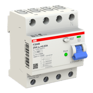 INTERRUPTOR DIFERENCIAL 4X25A 30MA F204 B-25/0.03