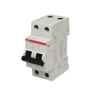 Interruptor Termomagnetico Riel-Din 2x25A S202-C25 20/10KA 230/400VAC Curva C