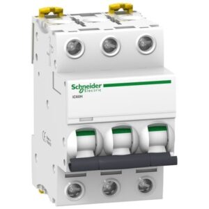 Interruptor Termomagnetico 3X50A, 30KA/220V ACTI 9, IC60H Curva C