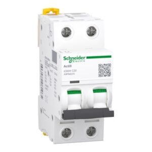 Interruptor Termomagnético 2X20A, 30KA/220V ACTI 9, C60H Curva C