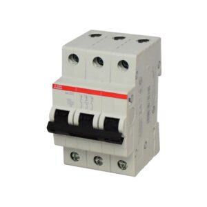 INTERRUPTOR TERMOMAGNETICO RIEL-DIN 3X50A SH203-C50 10/6KA 230/400VAC CURVA C