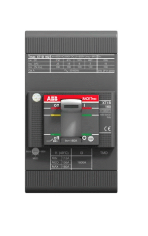 INTERRUPTOR TERMOMAGNETICO XT1B TMD 3X63A REG 44.1-63A 230/380/440V 25/18/15KA