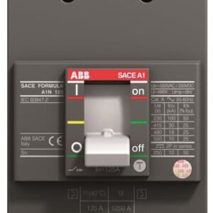 INTERRUPTOR TERMOMAGNETICO FIJO FORMULA A1B 3X16A 230/380/440V 25/18/15KA