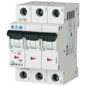 Interruptor Riel Din Curva C 3P 20AMP 10KA (MMCM-C20/3)