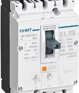 INTERRUPTOR TERMOMAGNETICO NM8-250S 3X250A(200-250A) 50KA 380/400/415VAC