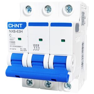 INTERRUPTOR TERMOMAGNETICO NXB-63H 3X32A 10KA/230VAC 6KA/400V CURVA C
