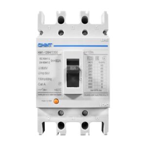 INTERRUPTOR TERMOMAGNETICO NM1-125H 80A 3X80A 65/50KA EN 220/380-415V