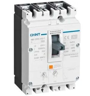 INTERRUPTOR TERMOMAGNETICO NM8-250S 3X160A(128-160A) 50KA 380/400/415VAC
