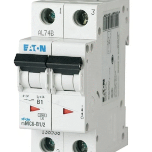 Interruptor Riel Din Curva C 2P 50AMP 10KA (MMCM-C50/2)