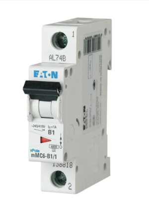 Interruptor Riel Din Curva C 1P 2AMP 6KA (MMC6-C2/1)