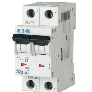 Interruptor Riel Din Curva C 2P 2AMP 10KA (MMCM-C2/2)