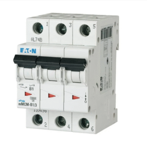Interruptor Riel Din Curva C 2P 1AMP 6KA (MMC6-C1/2)