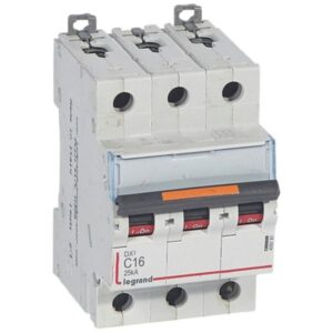 Interruptor Termomagnético Para Riel Din DX3-25KA C16 3X16A