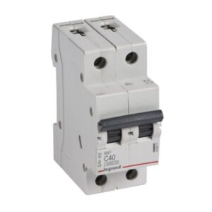 Interruptor Termomagnético Para Riel Din DX3-36KA C40 2X40A