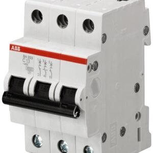 Interruptor Termomagnetico Riel-Din 3x10A S203-C10 20/10KA 230/400VAC Curva C