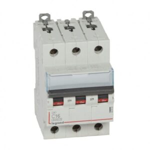 Interruptor Termomagnetico 3X16A, 25KA/220V, DX3, Curva C