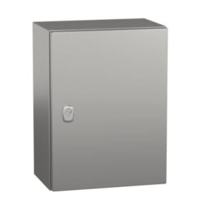 Tablero Mural de Acero Inoxidable IP66 de 400X300X200mm c/Placa base