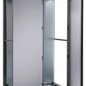 Tableros Autosoportados Metálicos IP55 de 2000x1000x600mm de 2 puertas C/Placa base