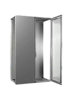 Tableros Autosoportados Metálicos IP55 de 2000x1200x600mm de 2 puertas C/Placa base