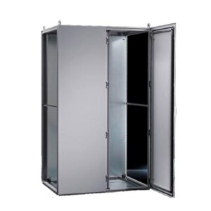 Tableros Autosoportados Metálicos IP55 de 2000x1200x600mm de 2 cuerpos S/Placa base