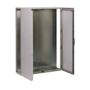 Tableros Autosoportados Metálicos IP55 de 2000x1200x800mm de 2 puertas C/Placa base