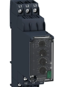 RELÉ CONTROL SECUENCIA Y PRESENCIA DE FASES SUB-VOLTAJE Y SOBRE VOLTAJE