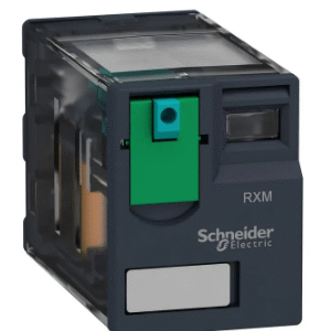 RELE MINIATURA ENCHUFABLE ZELIO RXM DE 14 PINES ENCAPSULADO 5A, 4NA+NC, 24VCC