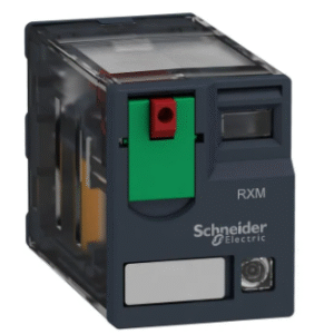 RELÉ MINIATURA +LED 12A 2NANC 230VAC