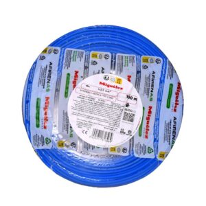 Cable H07Z1-K 4mm2, 450/750V libre de halógeno azul, clase 5, x rollo