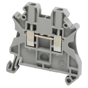 BORNERA UNIVERSAL 2.5 MM2 GRIS TIPO TORNILLO